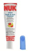 NUK Infant Tooth and Gum Cleanser牙膏+手指牙刷组合