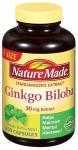Nature Made Ginkgo Biloba 天然银杏精华30mg＊200粒