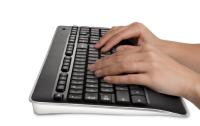 Logitech罗技Keyboard K800无线背光键盘（全尺寸/自动背光/内置电池）