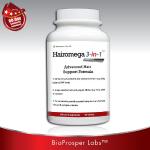 Hairomega 3-in-1 DHT-blocking脱发营养补充剂