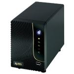 合勤科技ZyXEL NSA320 双盘NAS服务器(1.2G/512MB内存/3 USB)