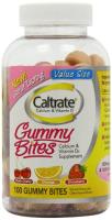 Caltrate Gummy Bites钙尔奇 VD+钙 水果口味软胶糖100粒