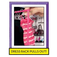 美泰Mattel芭比Barbie Fashionista Ultimate Closet顶级衣柜