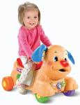 费雪Fisher-Price Laugh and Learn Stride-to-Ride Puppy婴儿小狗踏行车