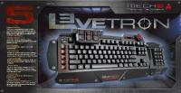 Azio Levetron Mech5 Mechanical 无影剑Pro KB577U 黑轴有线游戏键盘