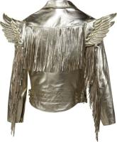 Adidas Jeremy Scott JS Gold Wings翅膀皮衣