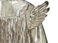 Adidas Jeremy Scott JS Gold Wings翅膀皮衣